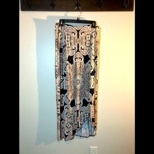 Womens Anthropologie Asymmetrical Skirt
